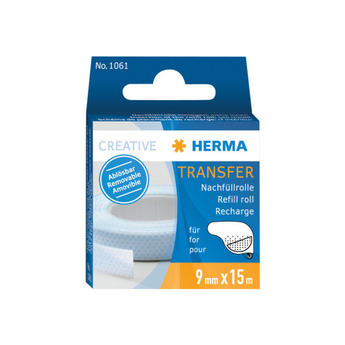 HERMA HERMA Transfer - refill till limrulle - 9 mm x 15 m