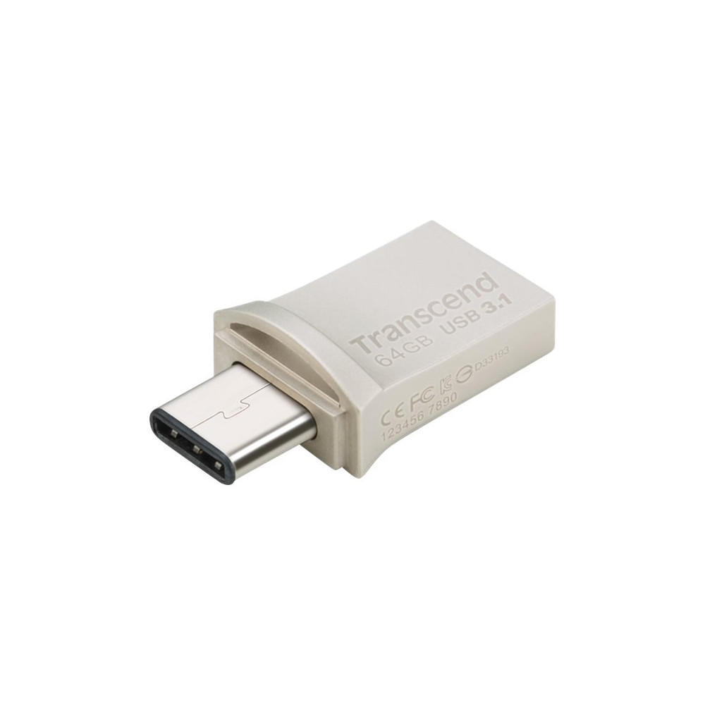 Produktbild för Transcend JetFlash 890 - USB flash-enhet - 64 GB