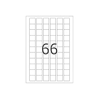 Produktbild för HERMA Special - etiketter - matt - 1650 etikett (er) - 25.4 x 25.4 mm