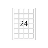 Produktbild för HERMA Special - etiketter - matt - 600 etikett (er) - 40 x 40 mm