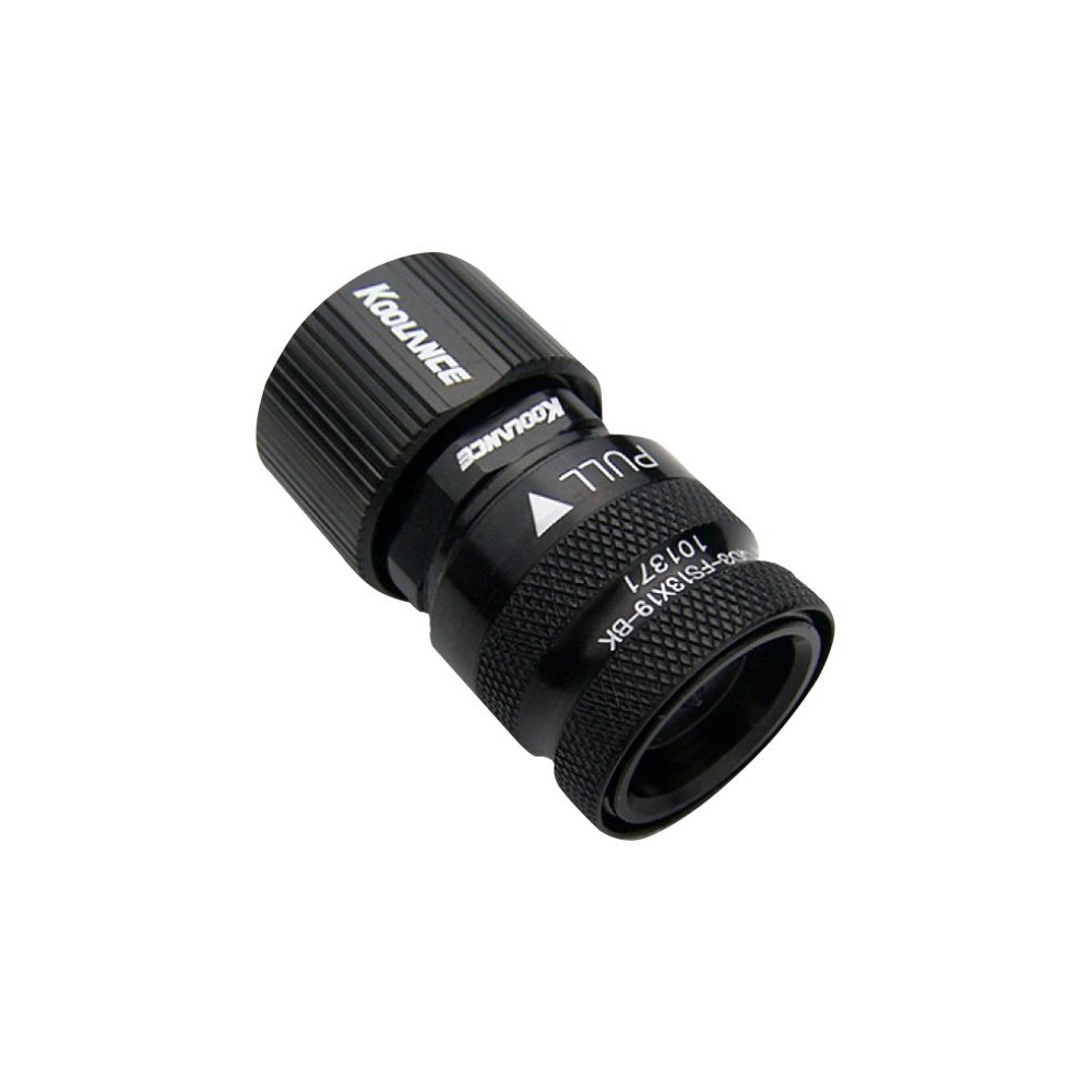 Produktbild för Koolance QD3 Female Quick Disconnect No-Spill Coupling, Compression for 13mm x 19mm (1/2in x 3/4in) - koppling till vätskekylsystem