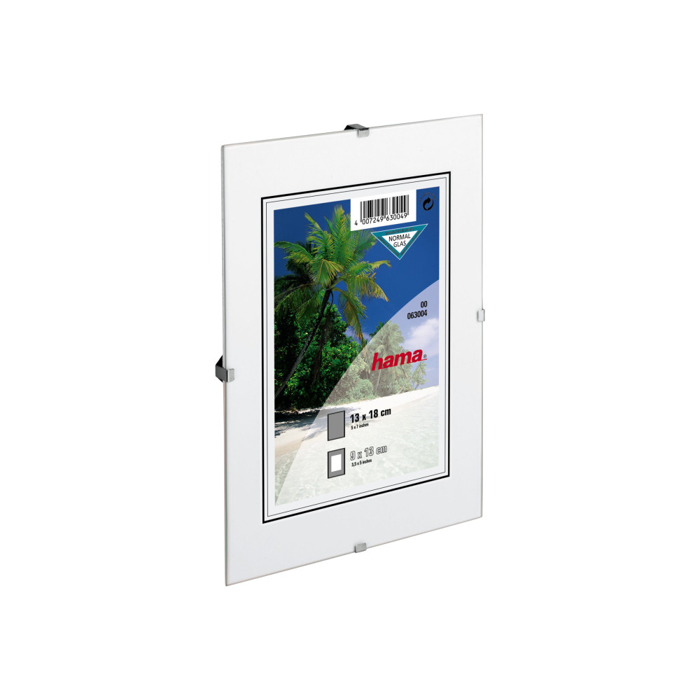 Produktbild för Hama Frameless Picture Holder Clip-Fix - fotohållare