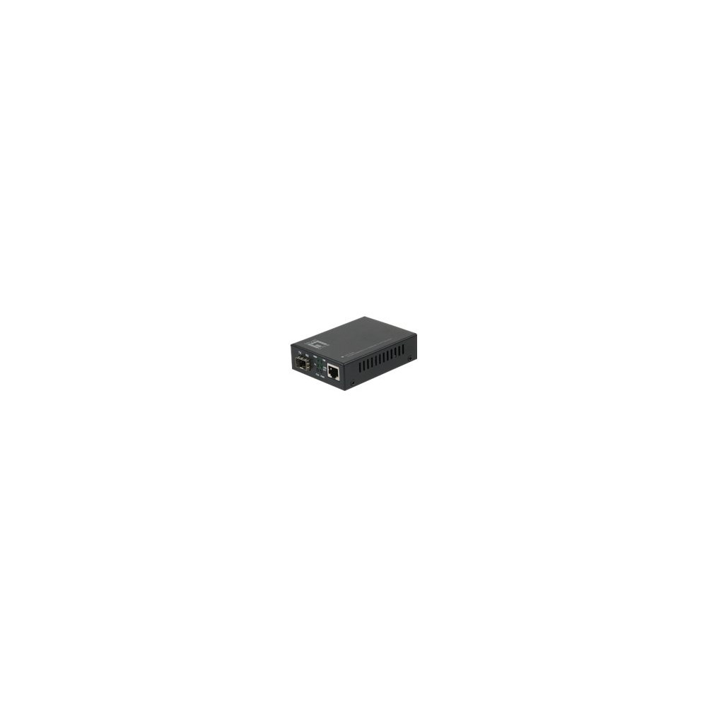 Produktbild för LevelOne GVT-2000 - fibermediekonverterare - 10Mb LAN, 100Mb LAN, 1GbE