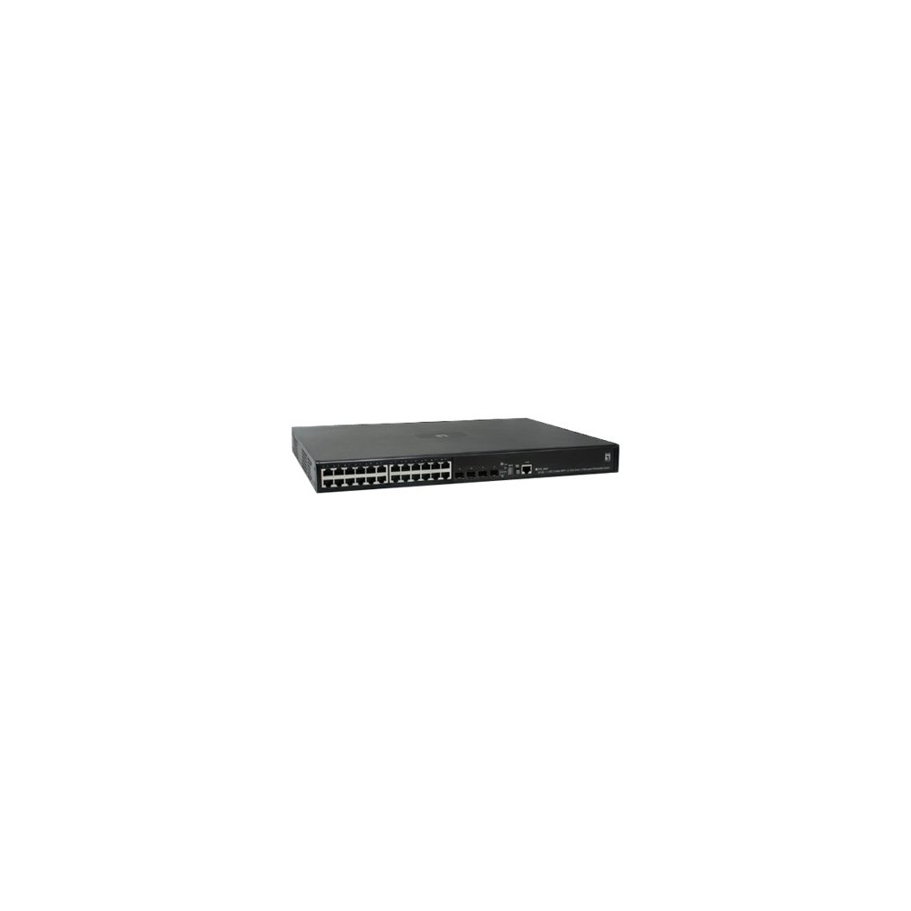Produktbild för LevelOne GTL-2691 - switch - 24 portar - Administrerad - rackmonterbar