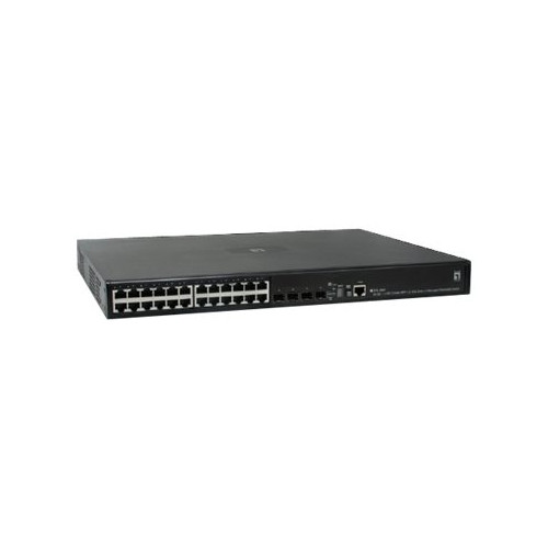 LevelOne LevelOne GTL-2691 - switch - 24 portar - Administrerad - rackmonterbar