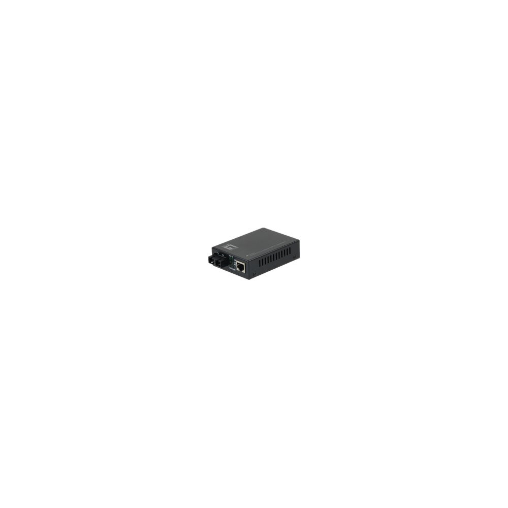 Produktbild för LevelOne FVT-2201 - fibermediekonverterare - 10Mb LAN, 100Mb LAN