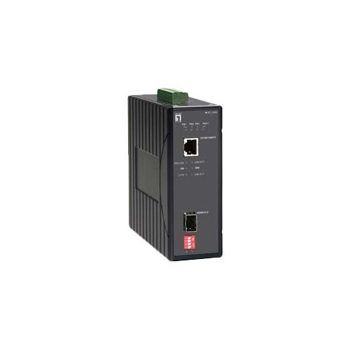 LevelOne LevelOne IEC-2000 - fibermediekonverterare - 10Mb LAN, 100Mb LAN, 1GbE