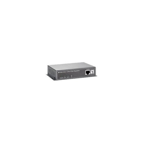 LevelOne LevelOne POR-0102 2-Port PoE Repeater - repeater - 10Mb LAN, 100Mb LAN, 1GbE