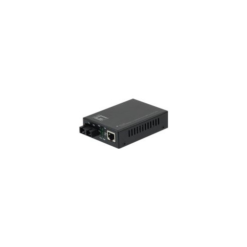 LevelOne LevelOne GVT-2001 - fibermediekonverterare - 10Mb LAN, 100Mb LAN, 1GbE