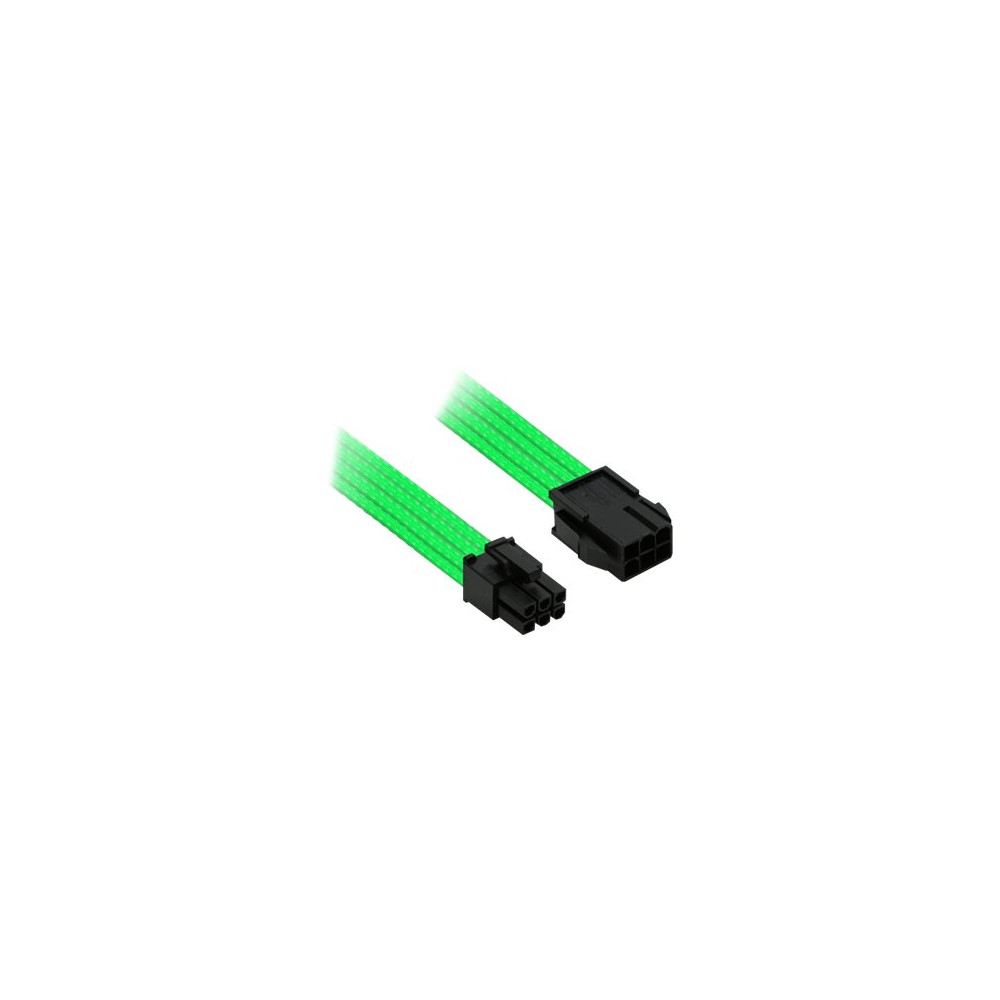 Produktbild för Nanoxia Single Sleeve - förlängningskabel för ström - 6-stifts PCIe-ström till 6-stifts PCIe-ström - 30 cm