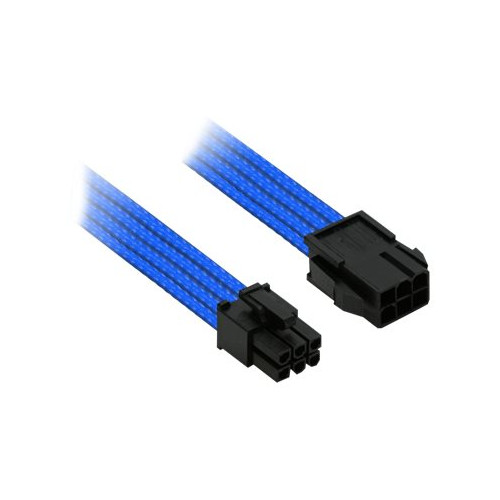 Nanoxia Technology Nanoxia Single Sleeve - förlängningskabel för ström - 6-stifts PCIe-ström till 6-stifts PCIe-ström - 30 cm