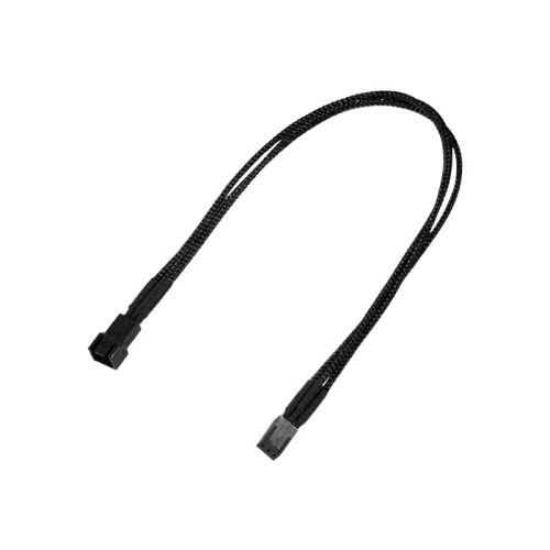 Nanoxia Technology Nanoxia - förlängningsströmkabel till fläkt - 3 PIN intern effekt till 3 PIN intern effekt - 30 cm