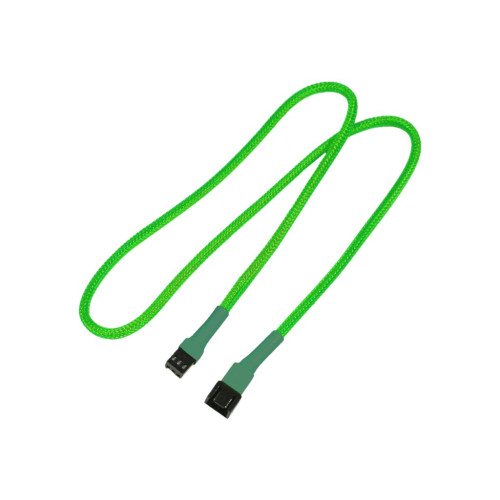 Nanoxia Technology Nanoxia - förlängningsströmkabel till fläkt - 3 pin Molex till 3 pin Molex - 60 cm