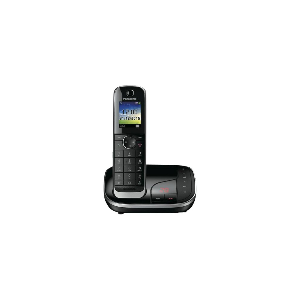 Produktbild för Panasonic KX-TGJ320GB - trådlös telefon - svarssysten med nummerpresentation