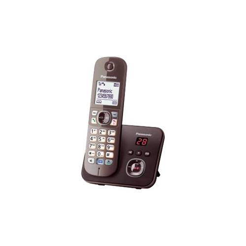 Panasonic Panasonic KX-TG6821 - trådlös telefon - svarssysten med nummerpresentation