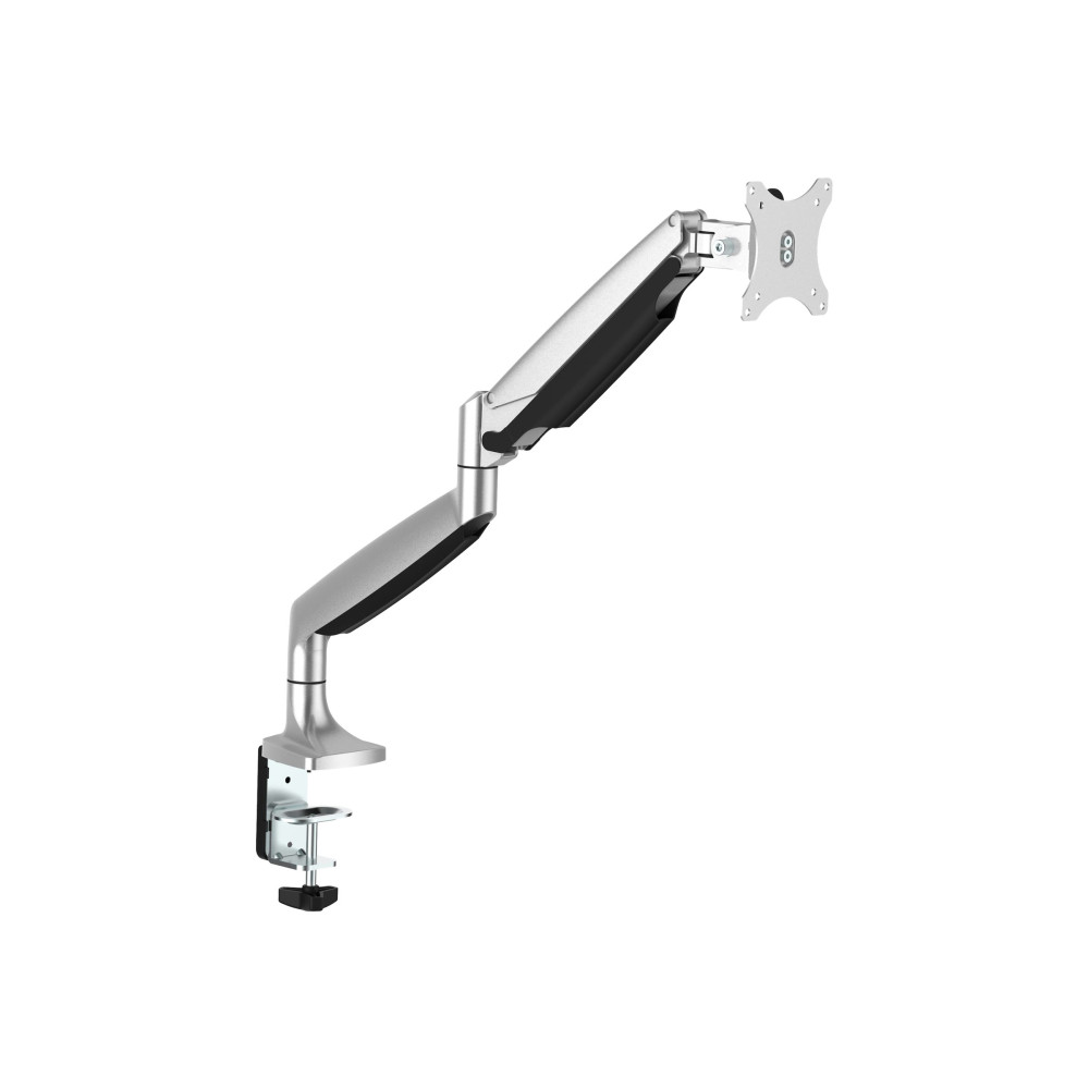 Produktbild för StarTech.com Enkel skrivbordsmonterad monitorarm - ledad i alla riktningar - silver monteringssats - justerbar arm - för LCD-display - silver
