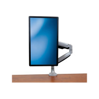 Produktbild för StarTech.com Enkel skrivbordsmonterad monitorarm - ledad i alla riktningar - silver monteringssats - justerbar arm - för LCD-display - silver