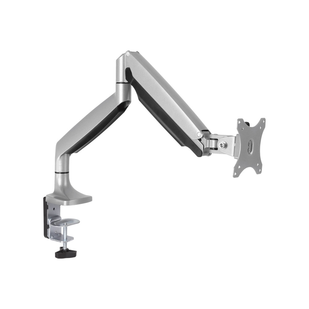 Produktbild för StarTech.com Enkel skrivbordsmonterad monitorarm - ledad i alla riktningar - silver monteringssats - justerbar arm - för LCD-display - silver