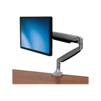 Produktbild för StarTech.com Enkel skrivbordsmonterad monitorarm - ledad i alla riktningar - silver monteringssats - justerbar arm - för LCD-display - silver