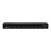 Produktbild för Startech USB to Serial Hub - 8 Port - COM Port Retention - Rack Mount and Daisy Chainable - FTDI USB to RS232 Hub (ICUSB23208FD) - seriell adapter - USB 2.0 - RS-232 x 8
