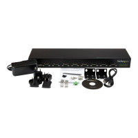 Produktbild för Startech USB to Serial Hub - 8 Port - COM Port Retention - Rack Mount and Daisy Chainable - FTDI USB to RS232 Hub (ICUSB23208FD) - seriell adapter - USB 2.0 - RS-232 x 8
