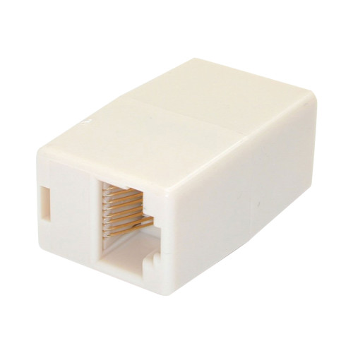 StarTech.com Startech Cat5e RJ45 modulär Inline-kopplare - 10-pack - kopplingsdon för nätverk - beige