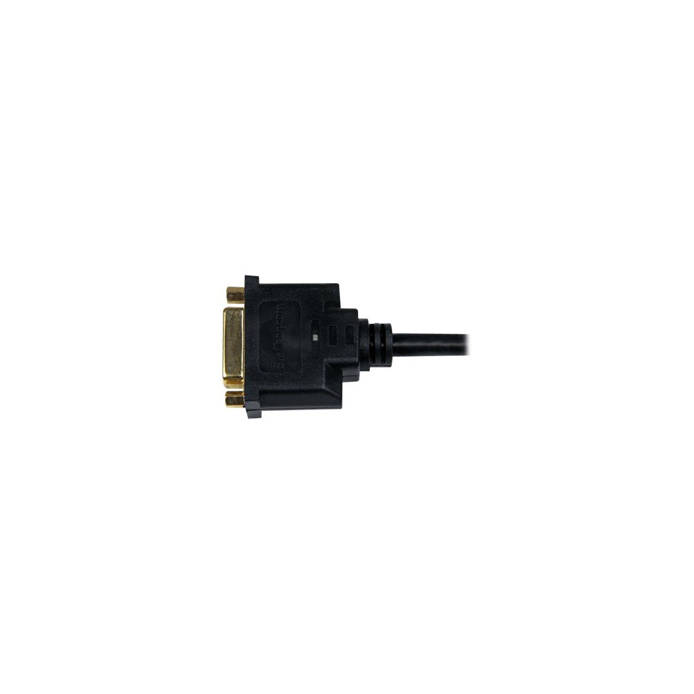 Produktbild för StarTech.com 20 cm HDMI till DVI-D-videokabeladapter - HDMI-hane till DVI-hona - videokort - HDMI / DVI - 20.32 cm