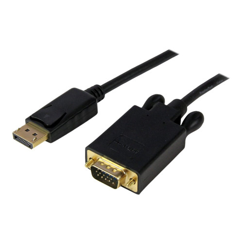 StarTech.com 3 m DisplayPort till VGA-kabel - Aktiv DisplayPort till VGA-kabeladapter - 1080p video - DP till VGA-skärmkabel - DP 1.2 till VGA-