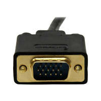 Produktbild för StarTech.com 3 m DisplayPort till VGA-kabel - Aktiv DisplayPort till VGA-kabeladapter - 1080p video - DP till VGA-skärmkabel - DP 1.2 till VGA-konverterare - Låsande DP-kontakt - DisplayPort-kabel - 3.05 m