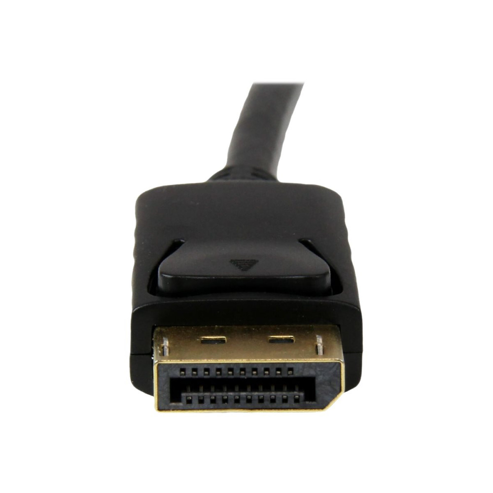 Produktbild för StarTech.com 3 m DisplayPort till VGA-kabel - Aktiv DisplayPort till VGA-kabeladapter - 1080p video - DP till VGA-skärmkabel - DP 1.2 till VGA-konverterare - Låsande DP-kontakt - DisplayPort-kabel - 3.05 m