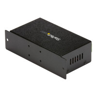 Produktbild för StarTech.com USB 2.0-hubb med 7 portar - Industriell USB-A-hubb i metall med ESD-skydd och 350 W överspänningsskydd - Monterbar på DIN-skena, vägg eller skrivbord - TAA-kompatibel USB-expansionshubb - hubb - 7 portar
