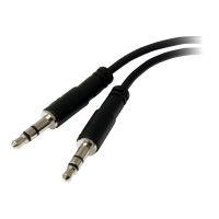 Produktbild för StarTech.com 3,5 mm 4-polig till 2x 3-polig 3,5 mm headsetsplitteradapter – F/M - headset-delare