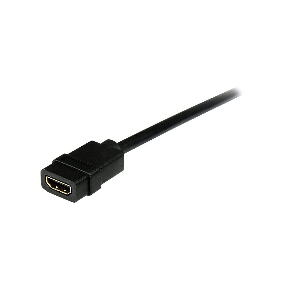 Produktbild för StarTech.com 2m (6ft) HDMI Extension Cable, Ultra HD HDMI Male to Female Cable, 4K HDMI Cable Extender, 4K 30Hz UHD HDMI Cable with Ethernet M/F, High Speed HDMI 1.4 Cable, 10.2Gbps - HDMI Cord Extender - HDMI-förlängningskabel - 2 m