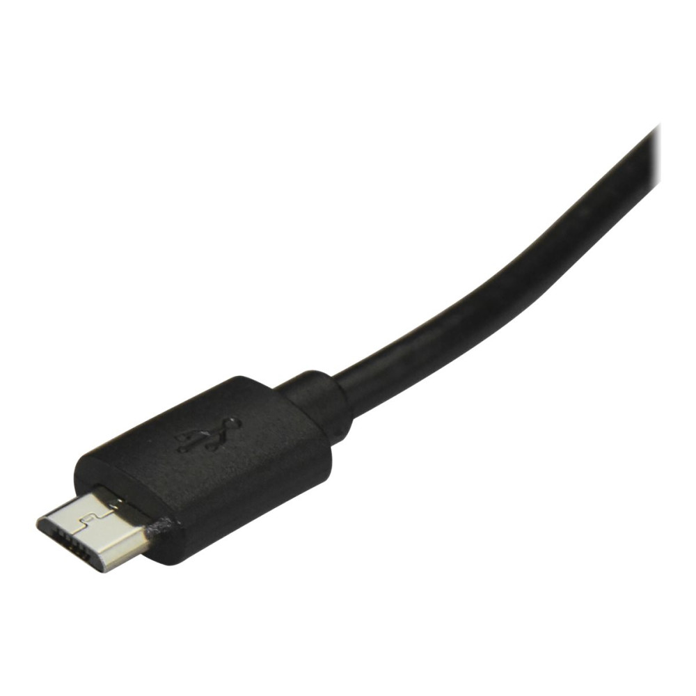 Produktbild för StarTech.com USB 2.0 USB-C till Micro-B-kabel - 1 m - USB typ C-kabel - USB-C till mikro-USB typ B - 1 m