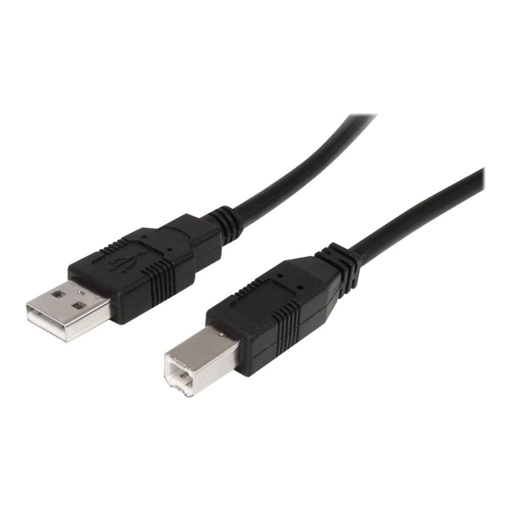 Produktbild för StarTech.com 9 m aktiv USB 2.0 A- till B-kabel - USB-kabel - USB till USB typ B - 9.15 m