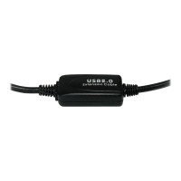 Produktbild för StarTech.com 9 m aktiv USB 2.0 A- till B-kabel - USB-kabel - USB till USB typ B - 9.15 m