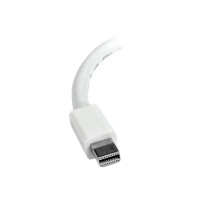 Produktbild för StarTech.com Mini DisplayPort till HDMI-videoadapter – Vit - videokort - DisplayPort / HDMI - 17 cm