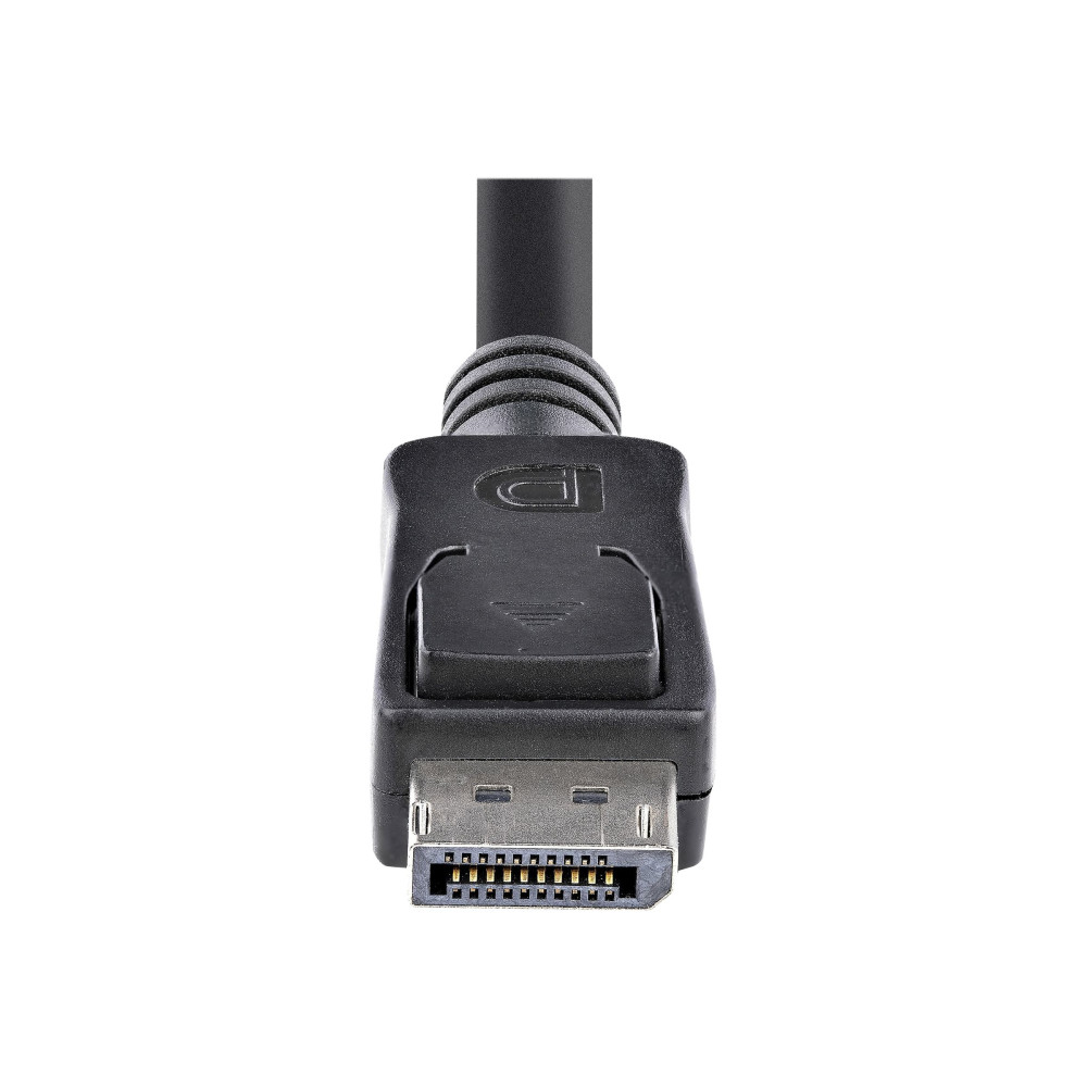 Produktbild för StarTech.com DisplayPort 1.2-kabel med lås – certifierad, 3 m - DisplayPort-kabel - 3 m