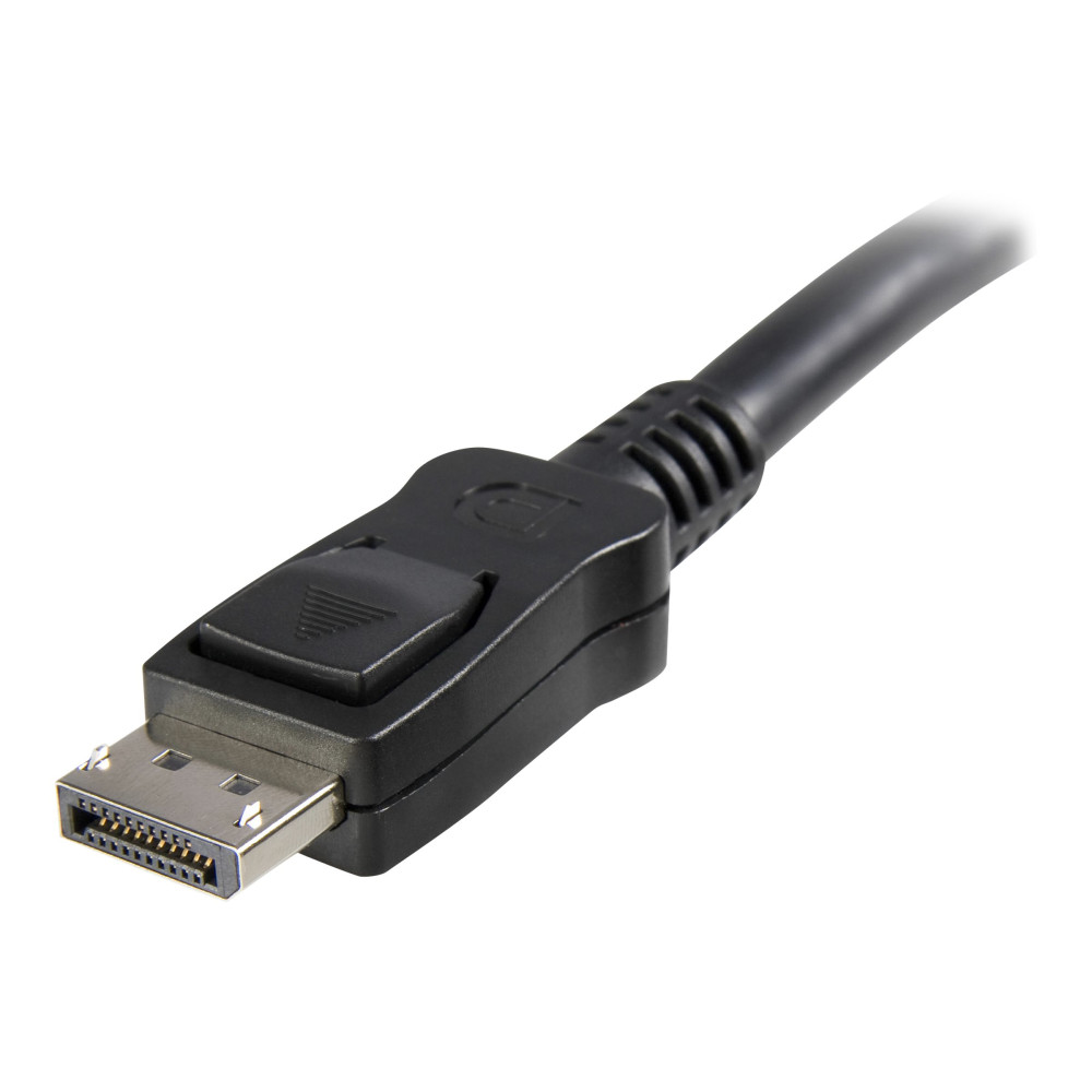 Produktbild för StarTech.com DisplayPort 1.2-kabel med lås – certifierad, 3 m - DisplayPort-kabel - 3 m