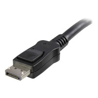 Produktbild för StarTech.com DisplayPort 1.2-kabel med lås – certifierad, 3 m - DisplayPort-kabel - 3 m