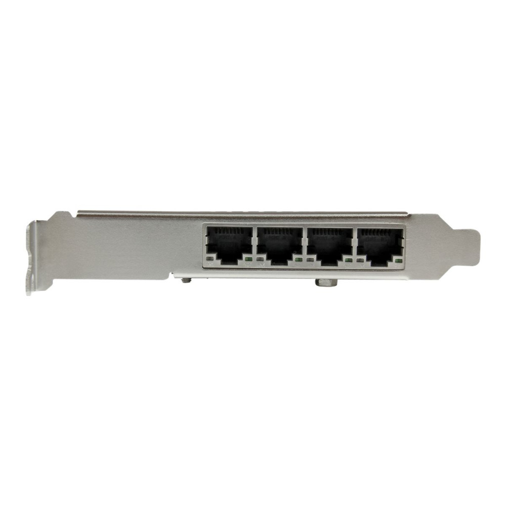 Produktbild för Startech Gigabit Ethernet Nätverkskort med 4 portar - PCI Express, Intel I350 NIC - nätverksadapter - PCIe x4
