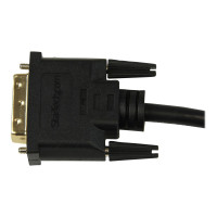 Produktbild för StarTech.com 20 cm HDMI till DVI-D-videokabeladapter - HDMI-hona till DVI-hane - videokort - HDMI / DVI - 20.32 cm