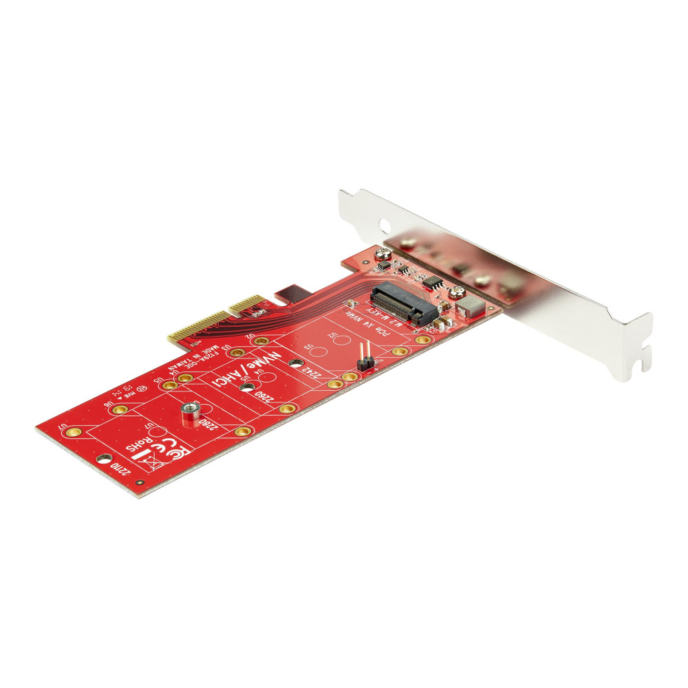 Produktbild för Startech x4 PCI Express 3.0 till M.2 PCIe NVMe SSD Adapter - gränssnittsadapter - M.2 Card - PCIe x4