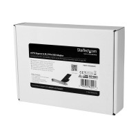 Produktbild för Startech x4 PCI Express 3.0 till M.2 PCIe NVMe SSD Adapter - gränssnittsadapter - M.2 Card - PCIe x4