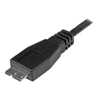 Produktbild för StarTech.com USB 3.1 USB-C till Micro-B-kabel - 1 m - USB typ C-kabel - USB-C till Micro-USB typ B - 1 m