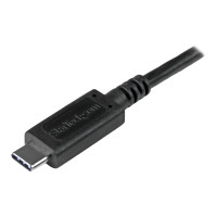 Produktbild för StarTech.com USB 3.1 USB-C till Micro-B-kabel - 1 m - USB typ C-kabel - USB-C till Micro-USB typ B - 1 m