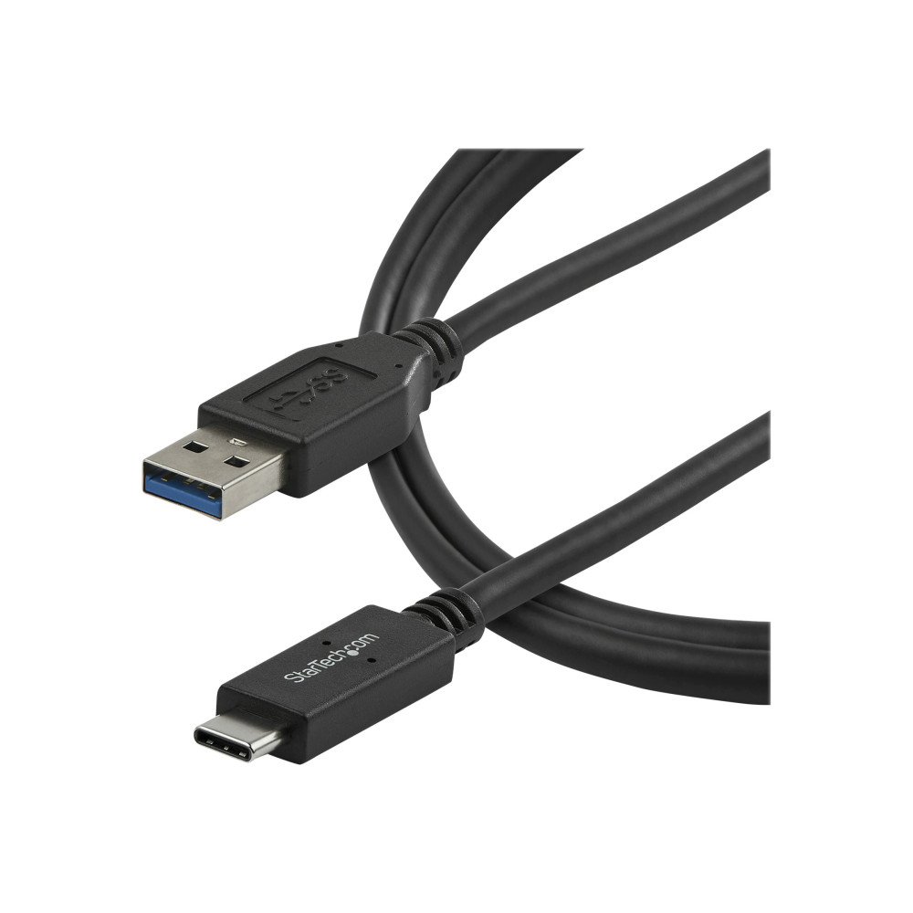 Produktbild för StarTech.com 1 m USB till USB-C-kabel - M/M - USB typ C-kabel - USB-C till USB typ A - 1 m