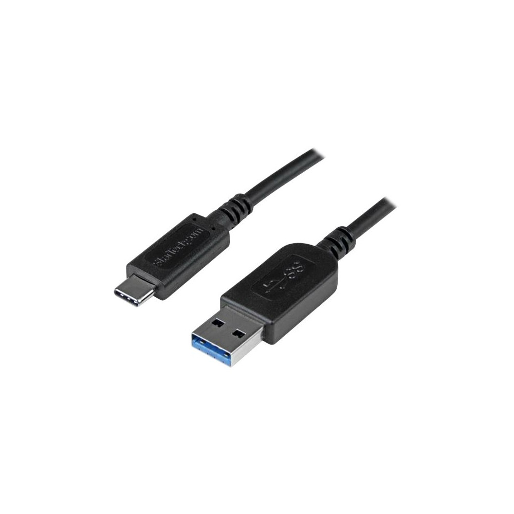Produktbild för StarTech.com 1 m USB till USB-C-kabel - M/M - USB typ C-kabel - USB-C till USB typ A - 1 m
