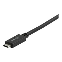 Produktbild för StarTech.com 1 m USB till USB-C-kabel - M/M - USB typ C-kabel - USB-C till USB typ A - 1 m