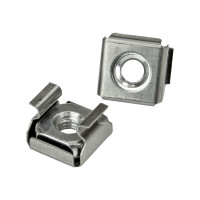 Produktbild för StarTech.com M5 Mounting Screws and Cage Nuts for Server Rack Cabinet - Pack of 100 Server Rack Screws (CABSCREWM52) - skruvar och muttrar för rack